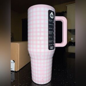 HydroJug 40oz Traveler - Pink Gingham